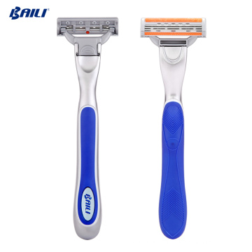 beard 3 blade for mens no disposable razor